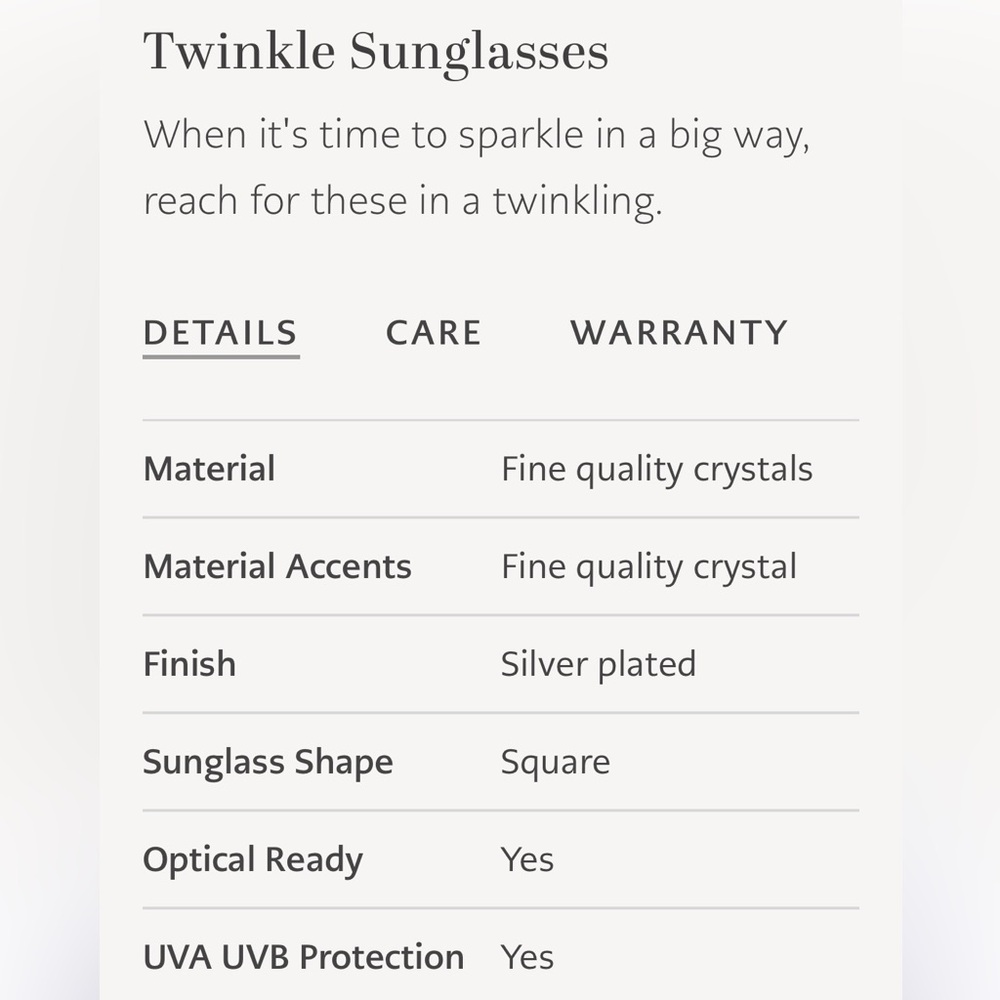 Brighton Twinkle Black White Patterned Sunglasses… - image 7